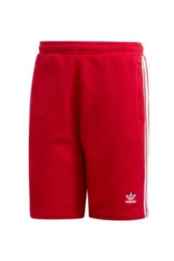 Adidas Originals Three Stripe Men's Shorts Power Red