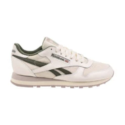 Reebok Classic Leather Men's Shoes Chalk/Chalk/Green 100209516