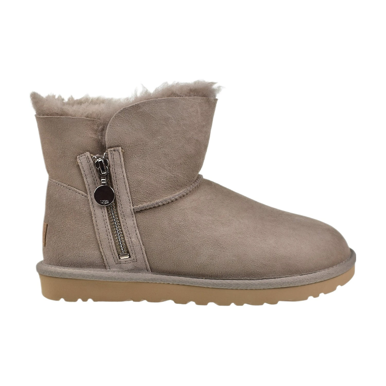 UGG Bailey Zip Mini Women's Boots Grey 1 UGG Bailey Zip Mini Women's Boots Grey
