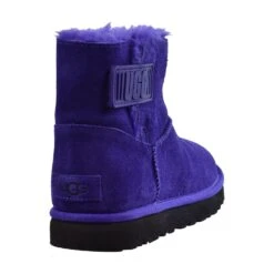 UGG Mini Bailey Logo Strap Women's Boots Purple-Black 9 UGG Mini Bailey Logo Strap Women's Boots Purple-Black -RBD OUTLET 1123621 vngh 3