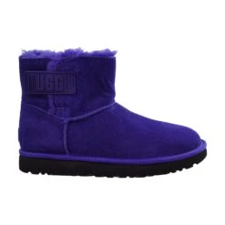 UGG Mini Bailey Logo Strap Women's Boots Purple-Black 13 UGG Mini Bailey Logo Strap Women's Boots Purple-Black -RBD OUTLET 1123621 vngh main 2f57af5d 815a 44d8 b366 bf6defbfb060