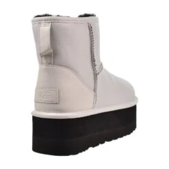 UGG Classic Mini Platform Matte Women's Boots Ultra Matte White -RBD OUTLET 1130611 umwh 3
