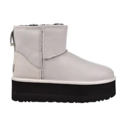 UGG Classic Mini Platform Matte Women's Boots Ultra Matte White