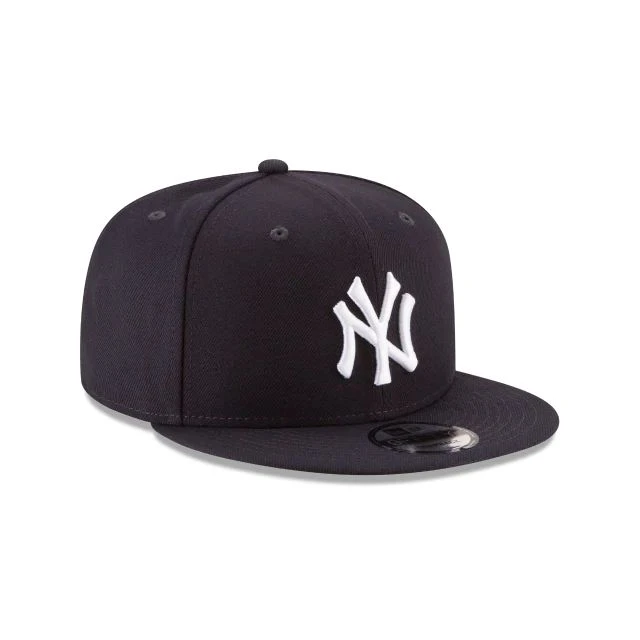 New Era New York Yankees Team Color Basic 9Fifty Snapback Cap Hat Blue 3 New Era New York Yankees Team Color Basic 9Fifty Snapback Cap Hat Blue - Image 3