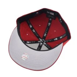 New Era New York Yankees Basic 59Fifty Fitted Men's Hat Red -RBD OUTLET 11591122 4