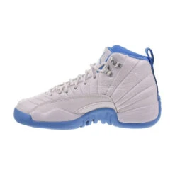 Air Jordan 12 Retro (GS) "Melo" Big Kids' Shoes White/ Blue 153265-112 9 Air Jordan 12 Retro (GS) "Melo" Big Kids' Shoes White/ Blue 153265-112 -RBD OUTLET 1532651124