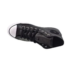 Converse Chuck Taylor All Star Leather Hi Men's Shoes Black-White 10 Converse Chuck Taylor All Star Leather Hi Men's Shoes Black-White -RBD OUTLET 165191c 5