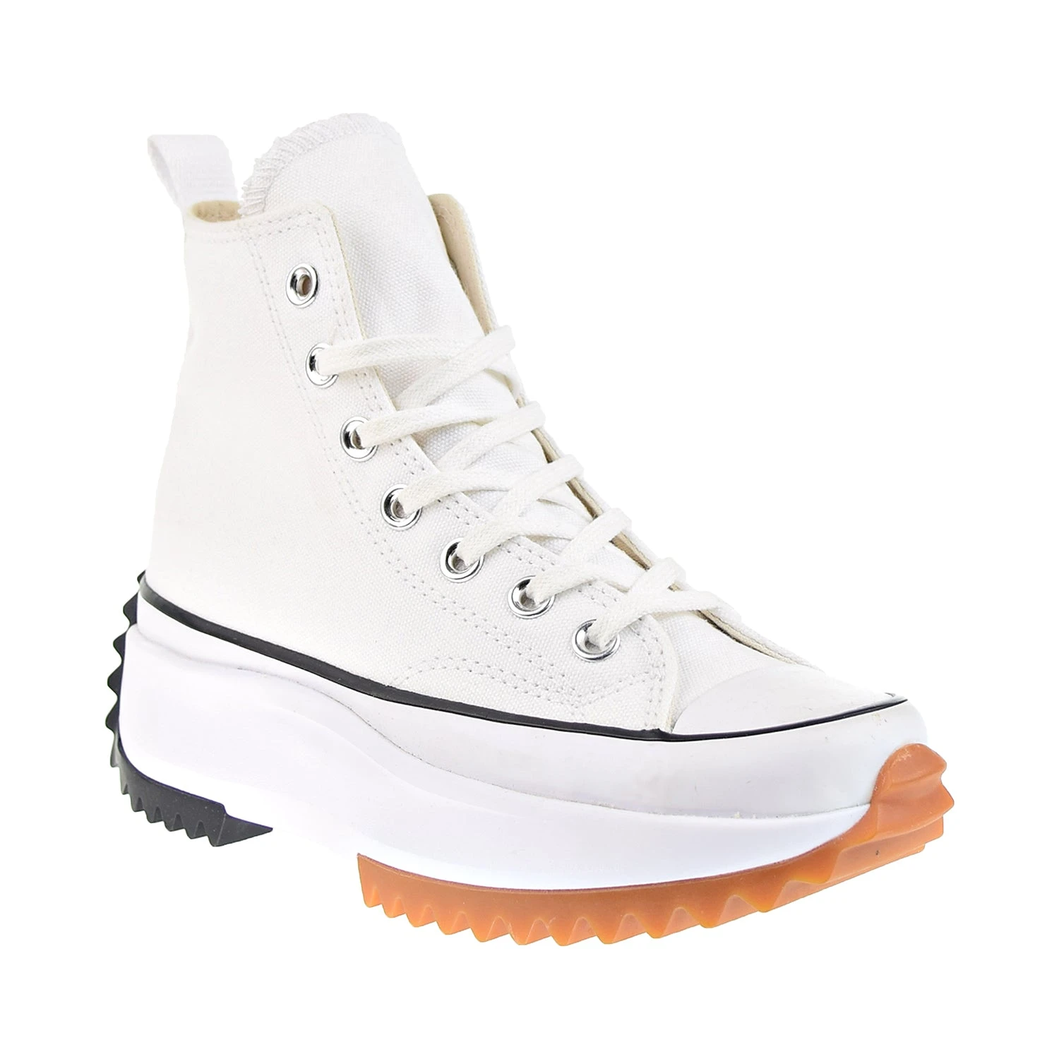 Converse Run Star Hike Hi Men's Shoes White-Black-Gum 2 Converse Run Star Hike Hi Men's Shoes White-Black-Gum - Image 2