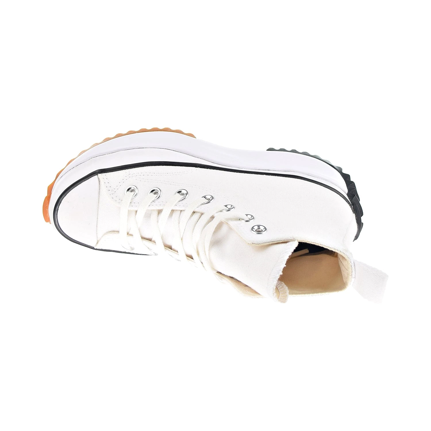 Converse Run Star Hike Hi Men's Shoes White-Black-Gum 5 Converse Run Star Hike Hi Men's Shoes White-Black-Gum - Image 5