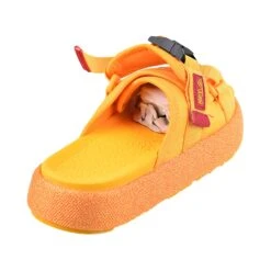 Fila Men's Atlas Slides Saffron-Red -RBD OUTLET 1sm01573 730 3