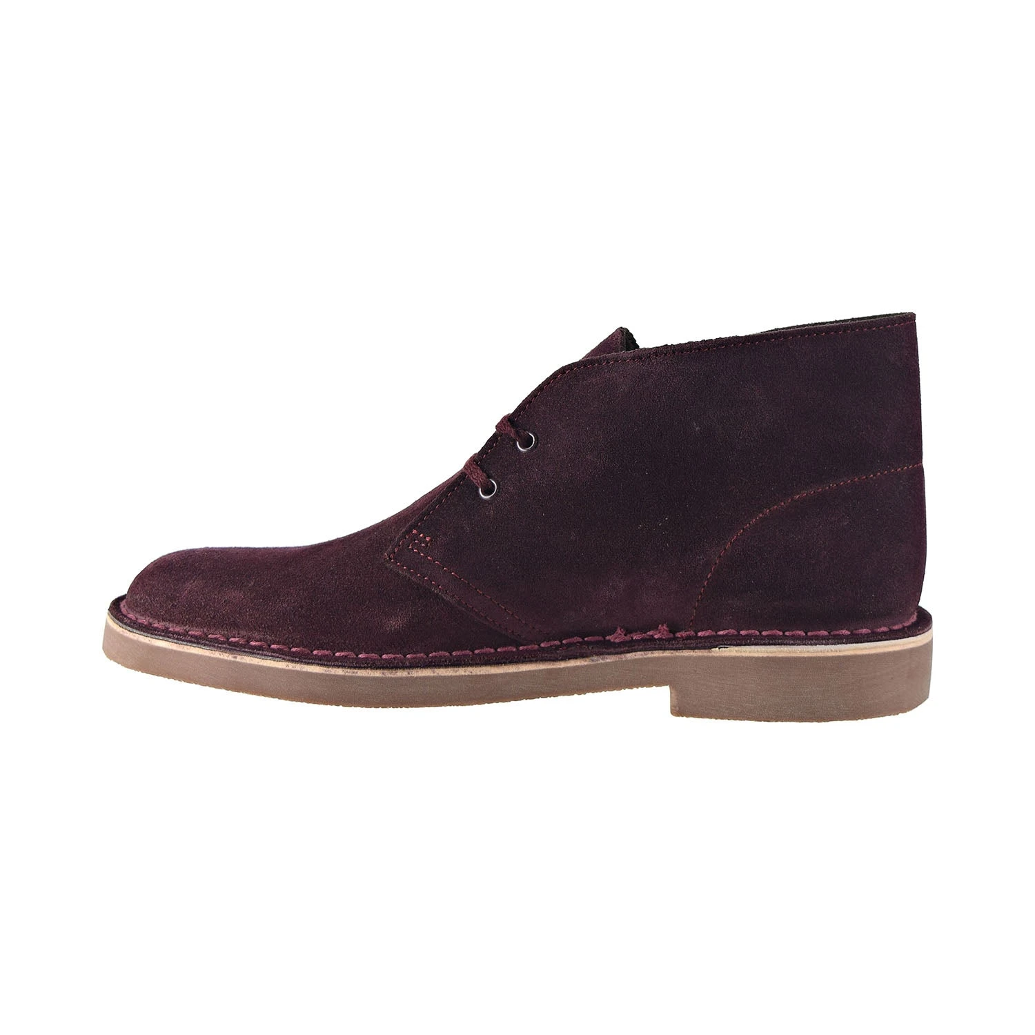 Clarks Bushacre 2 Men's Boots Wine Suede 4 Clarks Bushacre 2 Men's Boots Wine Suede - Image 4