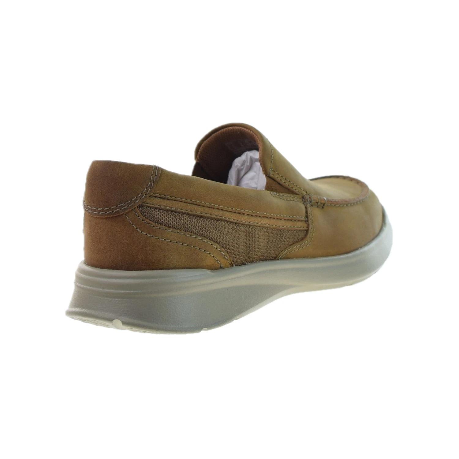 Clarks Cotrell Easy (Wide) Men's Loafers Tan Combi 3 Clarks Cotrell Easy (Wide) Men's Loafers Tan Combi - Image 3