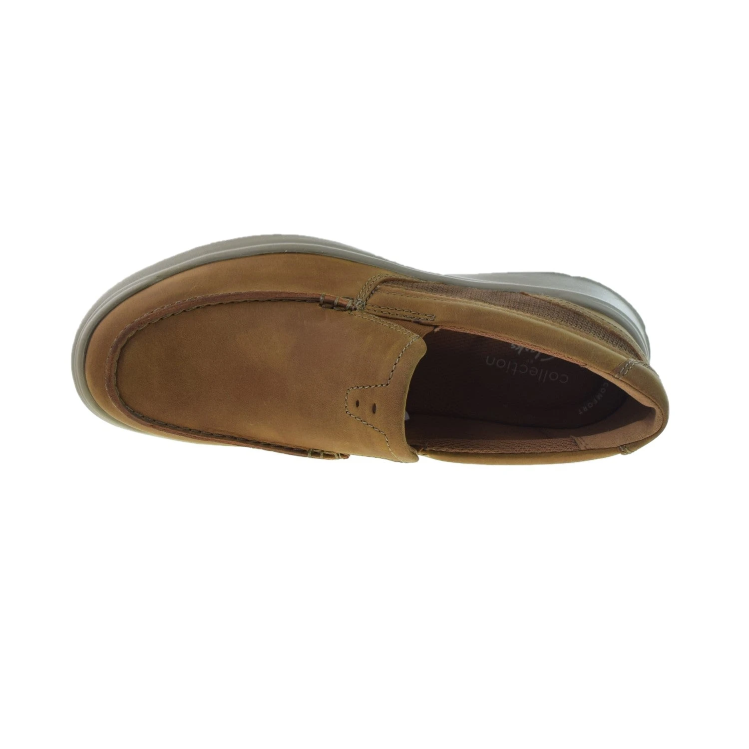 Clarks Cotrell Easy (Wide) Men's Loafers Tan Combi 5 Clarks Cotrell Easy (Wide) Men's Loafers Tan Combi - Image 5