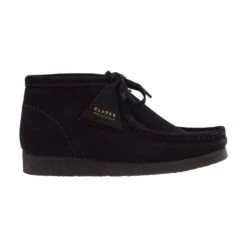 Nike Clarks Wallabee Men's Boots Black Suede