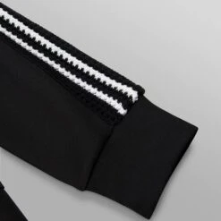 Paper Planes Kinston Crochet Stripe Men's Track Jacket Black 10 Paper Planes Kinston Crochet Stripe Men's Track Jacket Black -RBD OUTLET 300185 black 5