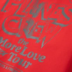 Paper Planes More Love Tour Men's Hoodie Coral Red