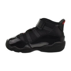 Jordan 6 Rings (TD) Toddlers' Shoes Black/Fire Red-Anthracite 323420-026 -RBD OUTLET 3234200264