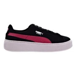 Puma Suede Platform Snk Jr Big Kid's Shoes Puma Black/Love Potion