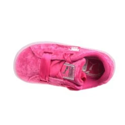 Puma Basket Heart Velour Toddlers' Shoes Beetroot Purple/Puma Silver 10 Puma Basket Heart Velour Toddlers' Shoes Beetroot Purple/Puma Silver -RBD OUTLET 367626 01 5