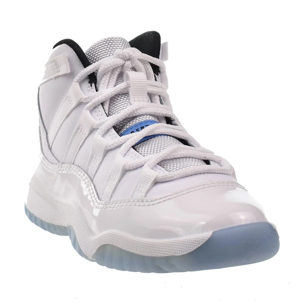 Jordan 11 Retro (PS) Little Kids' Shoes White/Legend Blue-Black 378039-104 2 Jordan 11 Retro (PS) Little Kids' Shoes White/Legend Blue-Black 378039-104 - Image 2