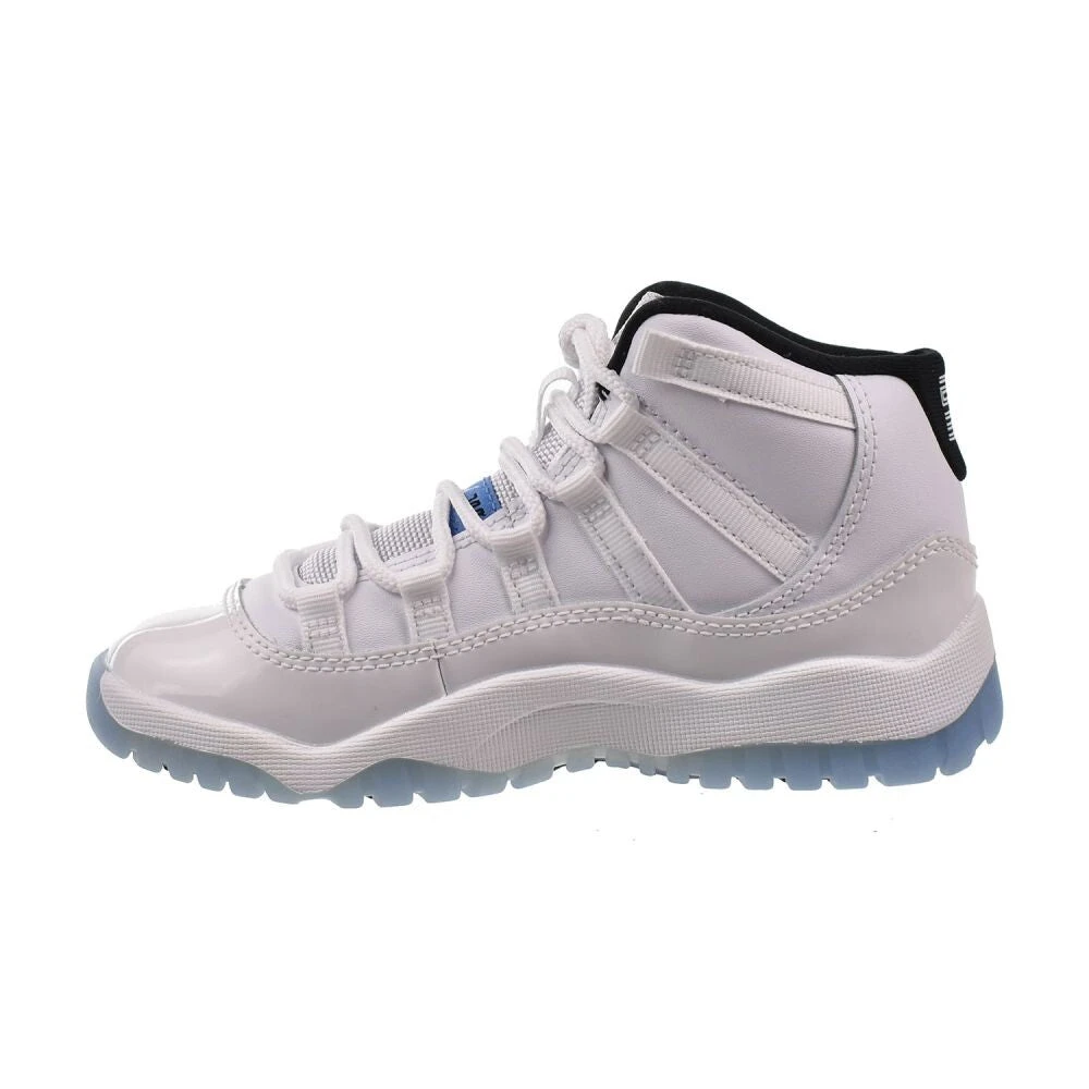 Jordan 11 Retro (PS) Little Kids' Shoes White/Legend Blue-Black 378039-104 4 Jordan 11 Retro (PS) Little Kids' Shoes White/Legend Blue-Black 378039-104 - Image 4