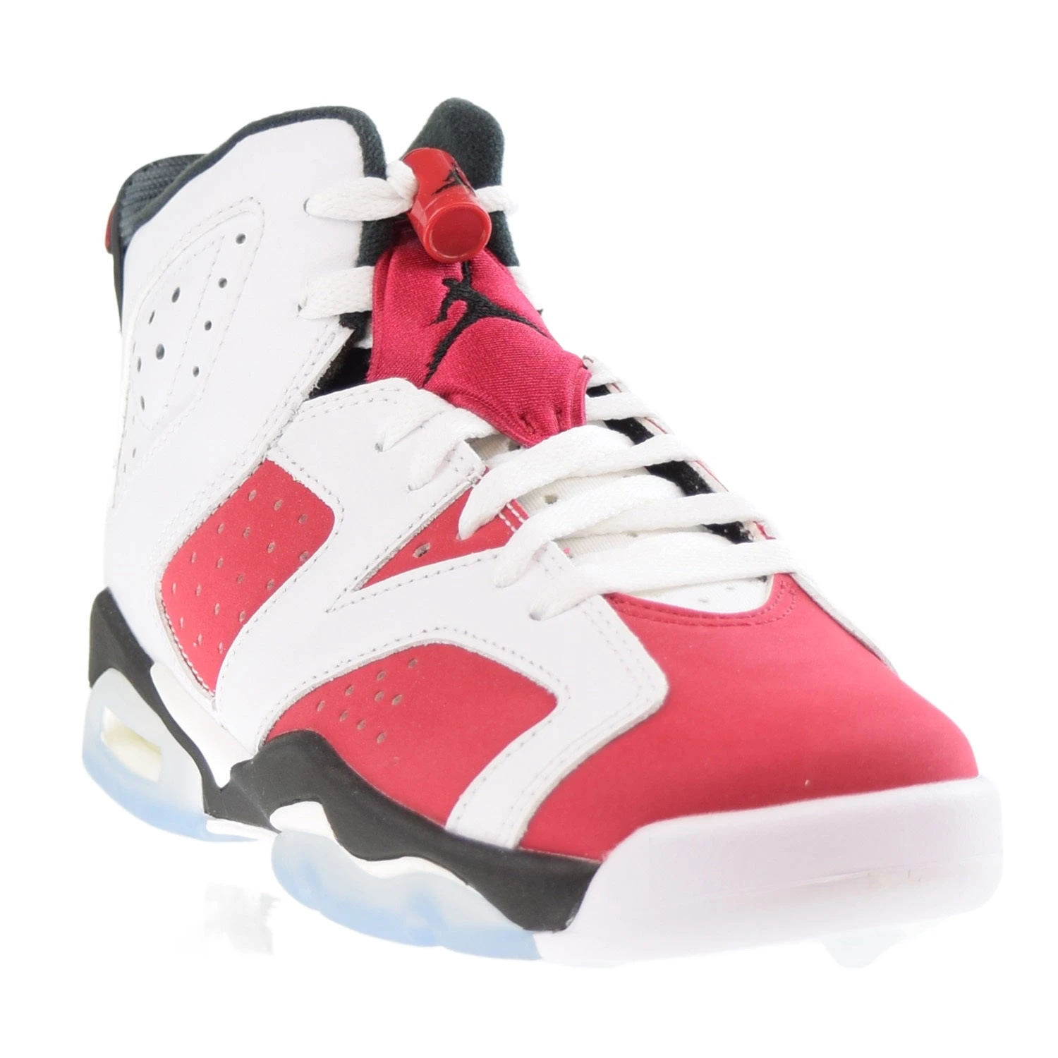 Jordan Retro 6 (GS) Big Kids' Shoes White-Black-Carmine 2 Jordan Retro 6 (GS) Big Kids' Shoes White-Black-Carmine - Image 2