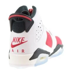 Jordan Retro 6 (GS) Big Kids' Shoes White-Black-Carmine 8 Jordan Retro 6 (GS) Big Kids' Shoes White-Black-Carmine -RBD OUTLET 384665 106 3