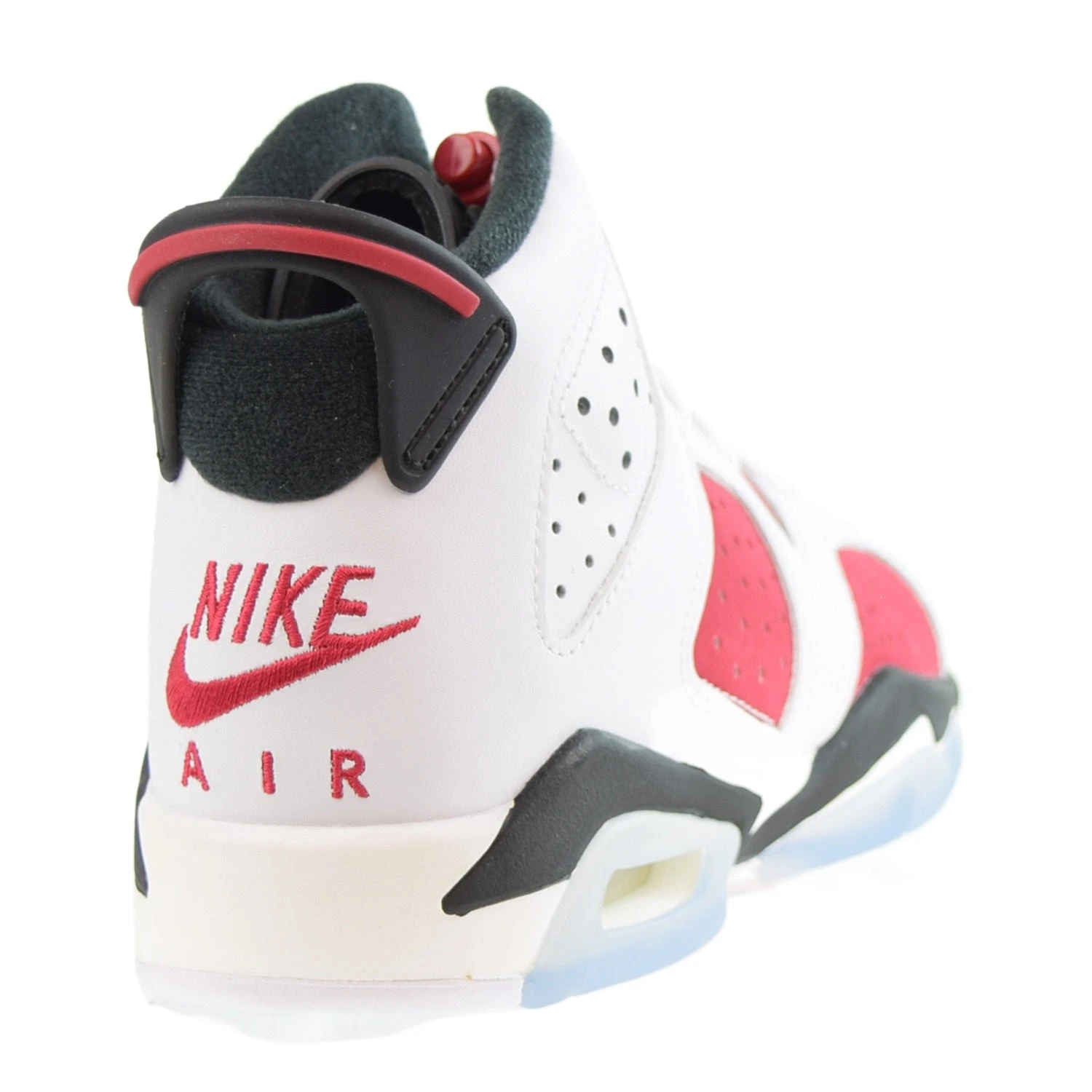 Jordan Retro 6 (GS) Big Kids' Shoes White-Black-Carmine 3 Jordan Retro 6 (GS) Big Kids' Shoes White-Black-Carmine - Image 3