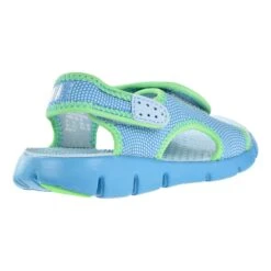 Nike Sunray Adjust 4 Big Kids/Little Kids Shoes Still Blue/Chlorine Blue -RBD OUTLET 386520 404 3
