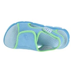 Nike Sunray Adjust 4 Big Kids/Little Kids Shoes Still Blue/Chlorine Blue -RBD OUTLET 386520 404 5