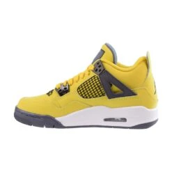 Jordan 4 Retro Lightning (GS) Big Kids' Shoes Tour Yellow-White-Dark Blue 9 Jordan 4 Retro Lightning (GS) Big Kids' Shoes Tour Yellow-White-Dark Blue -RBD OUTLET 408452 700 4