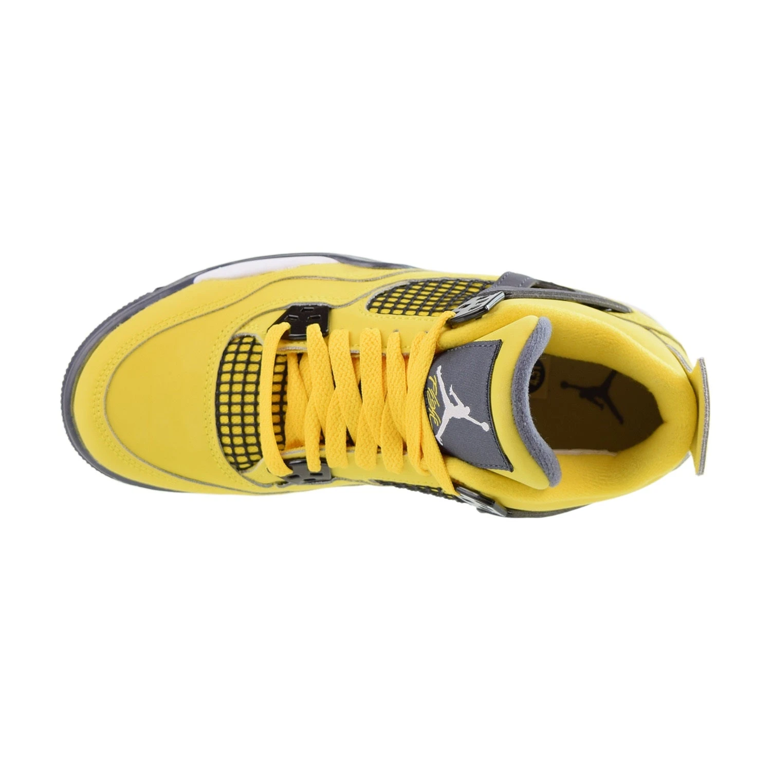 Jordan 4 Retro Lightning (GS) Big Kids' Shoes Tour Yellow-White-Dark Blue 5 Jordan 4 Retro Lightning (GS) Big Kids' Shoes Tour Yellow-White-Dark Blue - Image 5