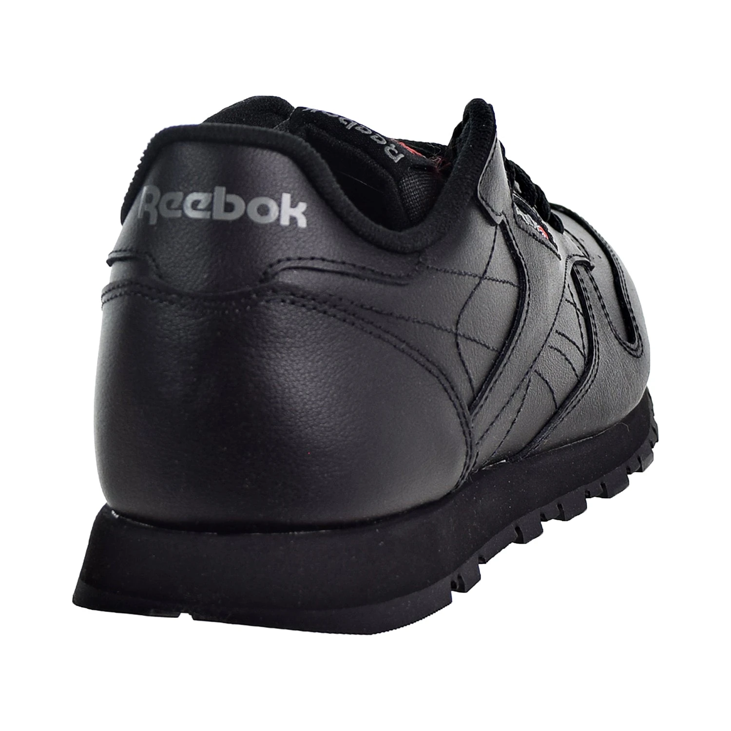 Reebok Classic Leather Big Kids' Shoes Black 4 Reebok Classic Leather Big Kids' Shoes Black - Image 4