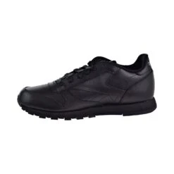 Reebok Classic Leather Big Kids' Shoes Black 8 Reebok Classic Leather Big Kids' Shoes Black -RBD OUTLET 50148 4