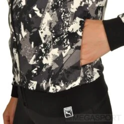 Puma Classics All Over Print Archive T7 Women's Track Jacket Black -RBD OUTLET 573571 01 5