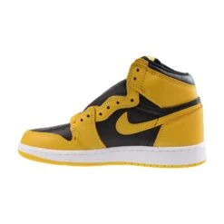 Jordan 1 Retro High OG (GS) Big Kids' Shoes Pollen-Black-White -RBD OUTLET 575441 701 4