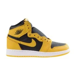 Jordan 1 Retro High OG (GS) Big Kids' Shoes Pollen-Black-White