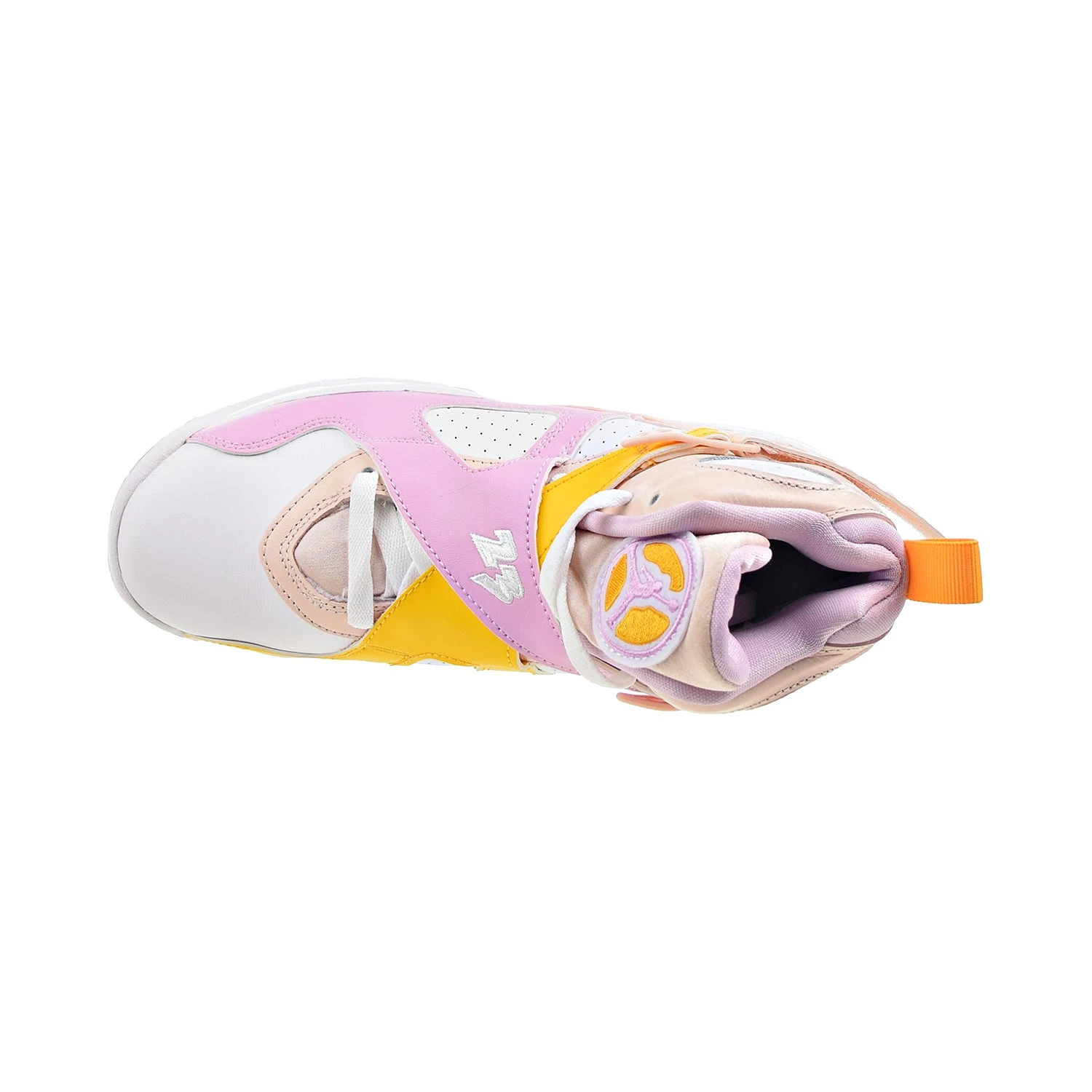 Air Jordan 8 Retro (GS) "Arctic Punch" Big Kids' Shoes Orange Pearl-Light Pink 5 Air Jordan 8 Retro (GS) "Arctic Punch" Big Kids' Shoes Orange Pearl-Light Pink - Image 5