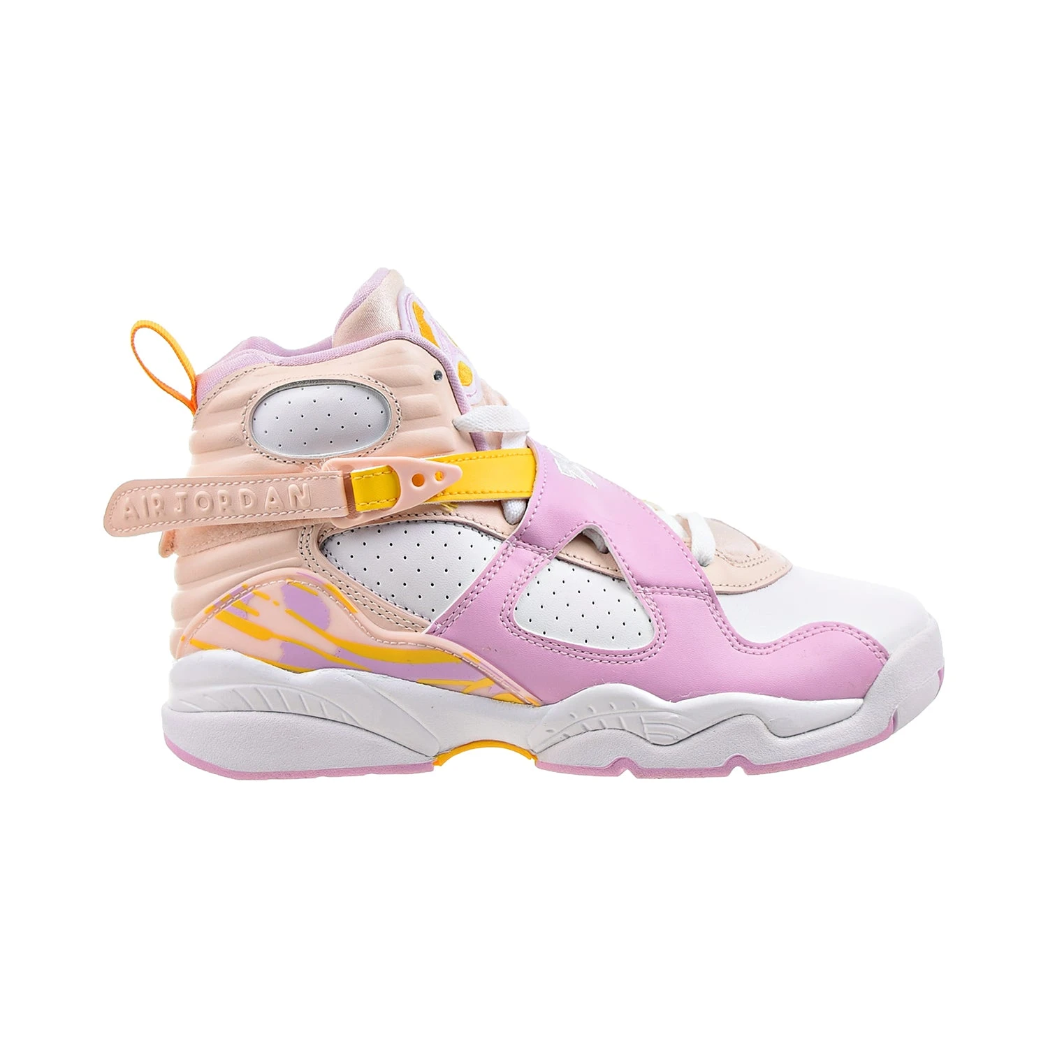 Air Jordan 8 Retro (GS) "Arctic Punch" Big Kids' Shoes Orange Pearl-Light Pink 1 Air Jordan 8 Retro (GS) "Arctic Punch" Big Kids' Shoes Orange Pearl-Light Pink