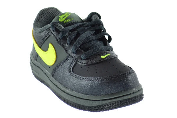 Nike Air Force 1 (TD) Baby Toddlers Sneakers Black Pine/Volt-Dark Green 2 Nike Air Force 1 (TD) Baby Toddlers Sneakers Black Pine/Volt-Dark Green - Image 2