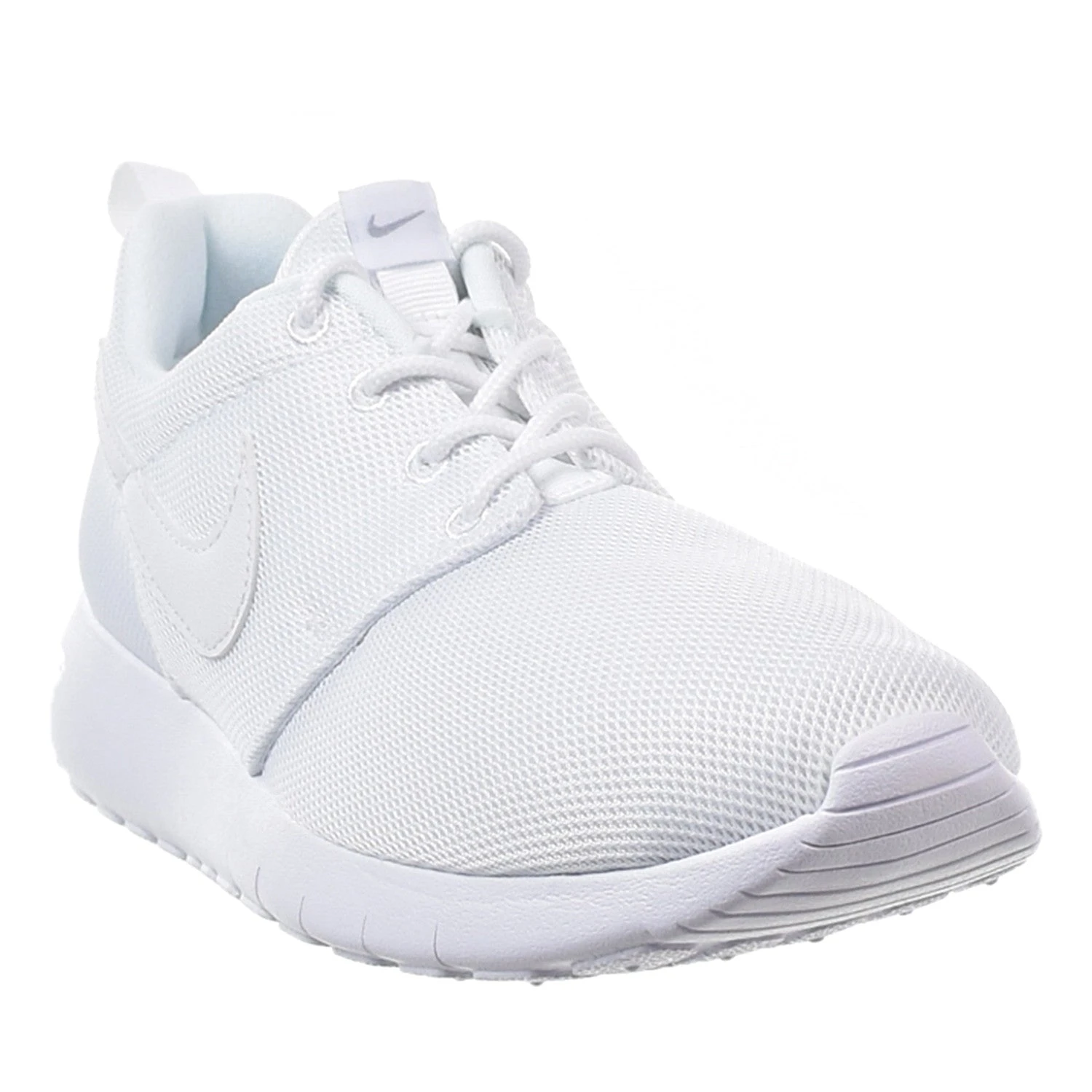 Nike Roshe One (GS) Big Kid's Shoes White/White/Wolf Grey 2 Nike Roshe One (GS) Big Kid's Shoes White/White/Wolf Grey - Image 2