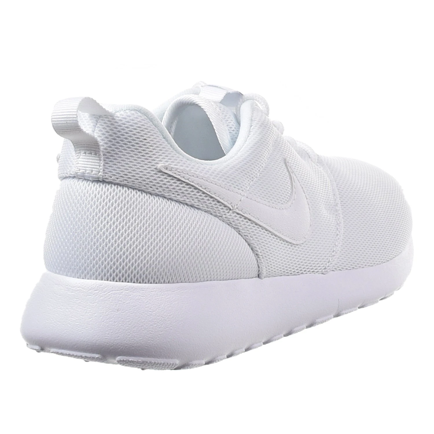 Nike Roshe One (GS) Big Kid's Shoes White/White/Wolf Grey 3 Nike Roshe One (GS) Big Kid's Shoes White/White/Wolf Grey - Image 3