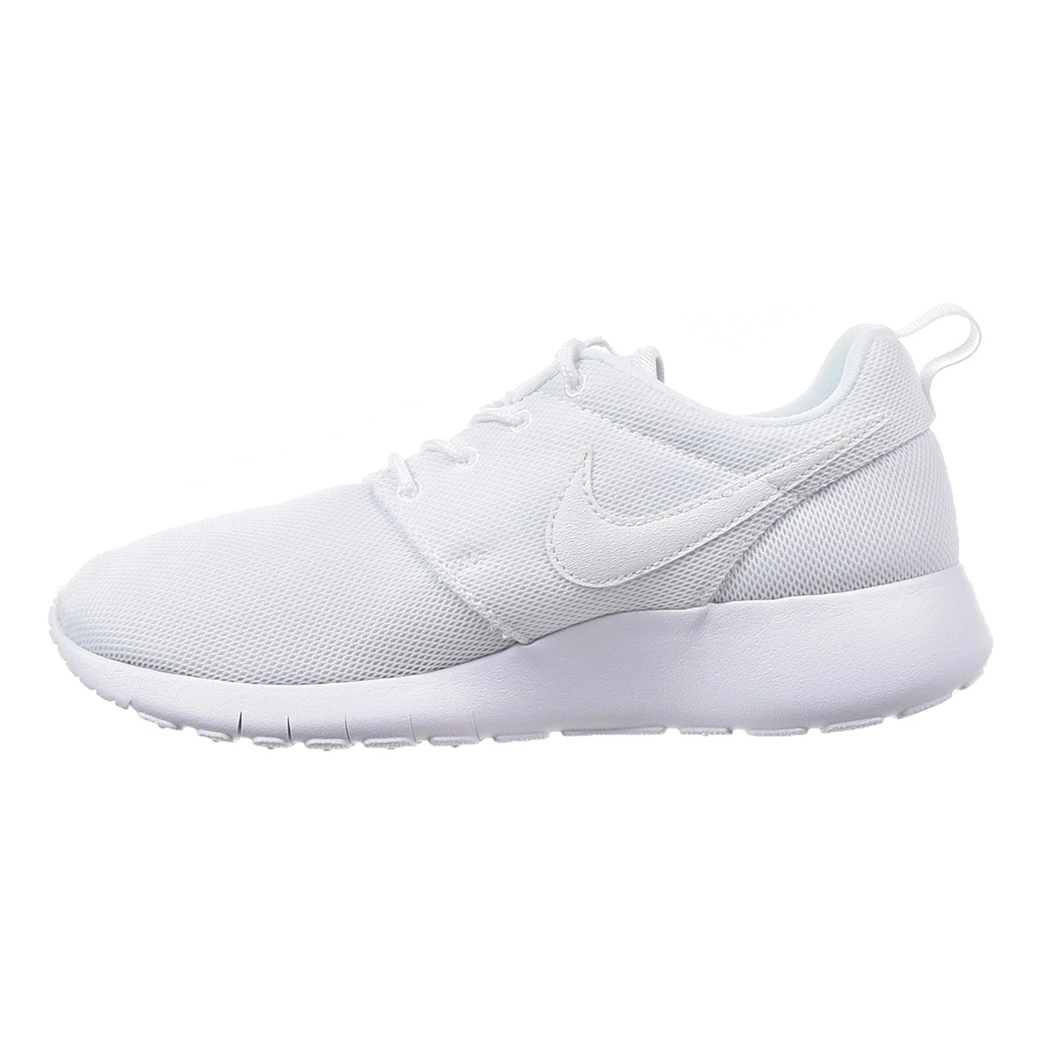 Nike Roshe One (GS) Big Kid's Shoes White/White/Wolf Grey 4 Nike Roshe One (GS) Big Kid's Shoes White/White/Wolf Grey - Image 4