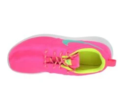 Nike Rosherun Big Kids Shoes Hyper Pink/Jade-Volt-White/Blue -RBD OUTLET 599729 605 5