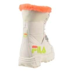 Fila Disruptor Shearling Top Women's Boots Gardenia-Shocking Orange-Yellow -RBD OUTLET 5hm00564 130 3