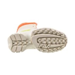 Fila Disruptor Shearling Top Women's Boots Gardenia-Shocking Orange-Yellow -RBD OUTLET 5hm00564 130 6