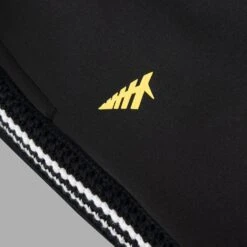 Paper Planes Kingston Crochet Stripe Men's Track Pant Black -RBD OUTLET 600111 blk 3