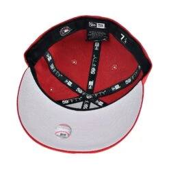 New Era Los Angeles Dodgers Color Pack 59Fifty Men's Fitted Hat Scarlet Red -RBD OUTLET 60165958 5