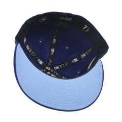 New Era Los Angeles Dodgers Icy Side Patch 59Fifty Fitted Men's Hat Blue -RBD OUTLET 60180889 5
