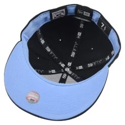 New Era Florida Marlins Pop Sweat 59Fifty Men's Fitted Hat Black-Blue -RBD OUTLET 60243518 5